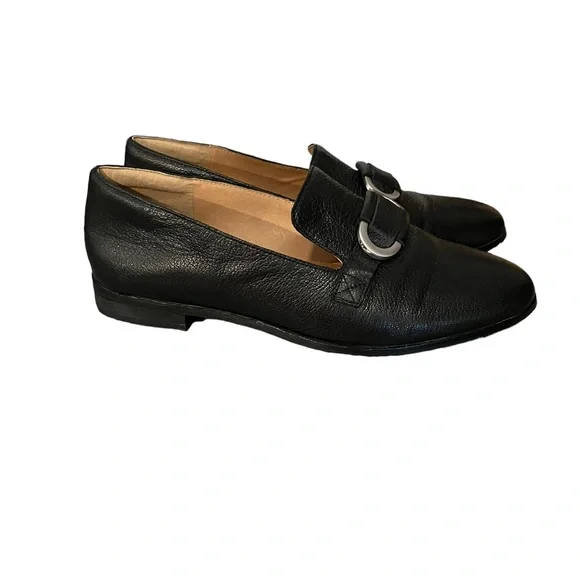 Corso Como Shoes Corso Como Clarrah Black Pebbled Leather